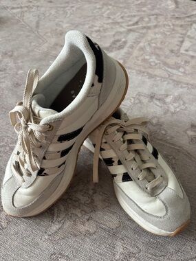 Women's Adidas Cow Print Sneakers